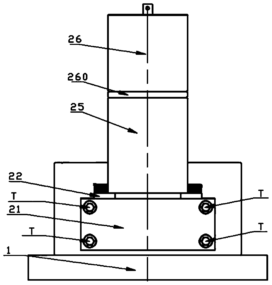 Absolute pressure measurement piston gauge and piston rotation driving device thereof