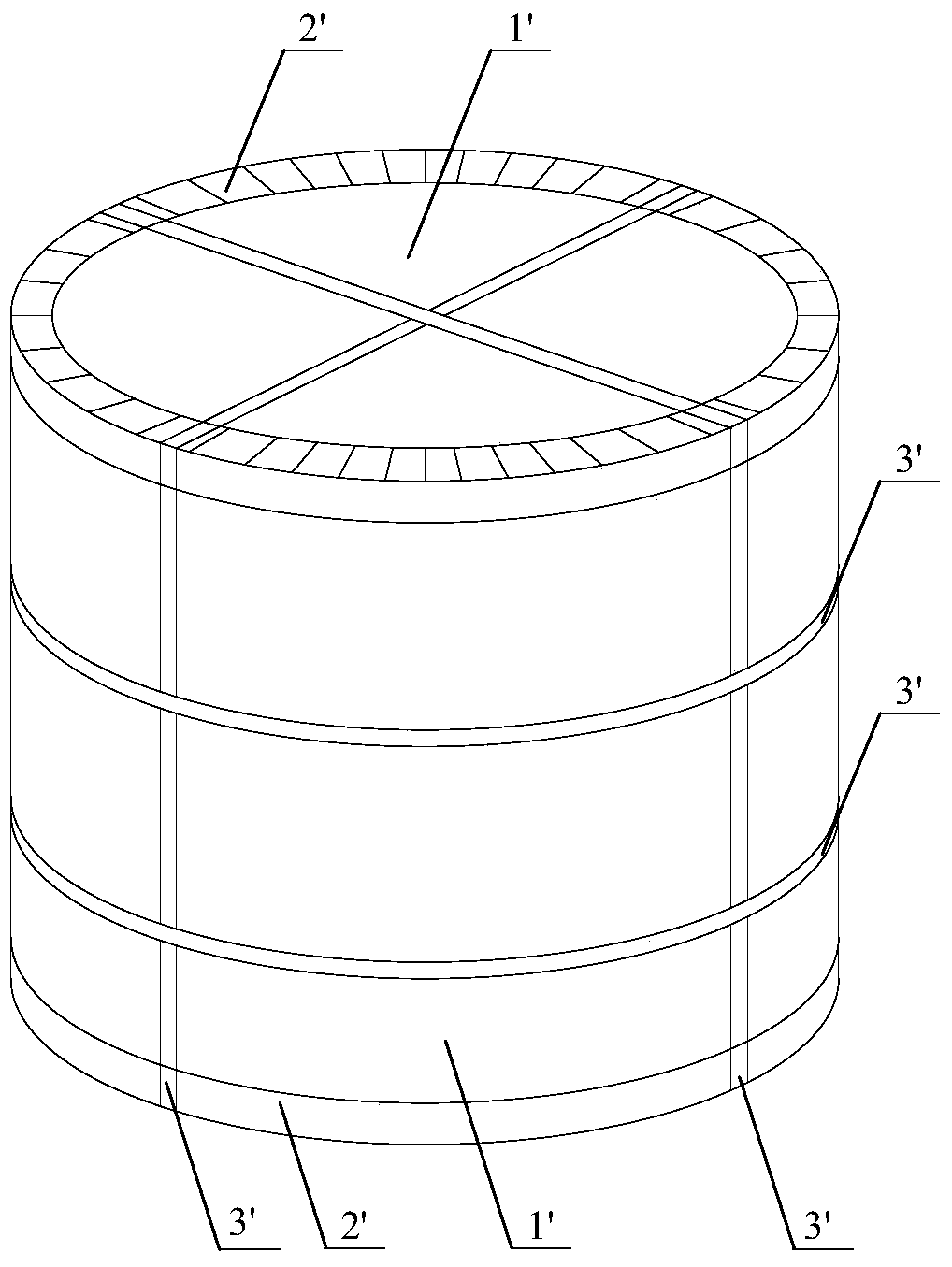 Graphite square, graphite disk and packaging method with outer packaging