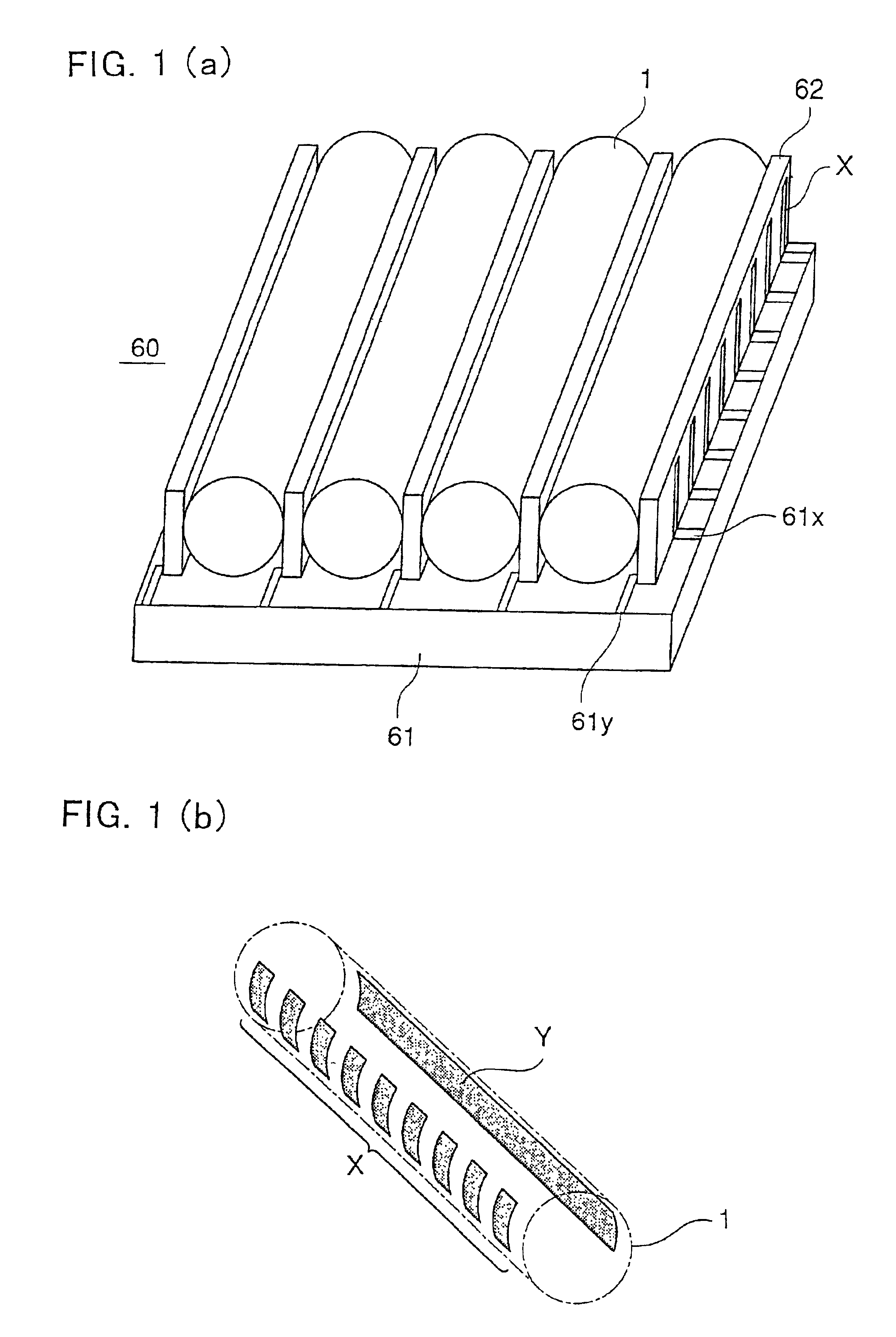 Gas discharge tube and method for forming electron emission layer in gas discharge tube