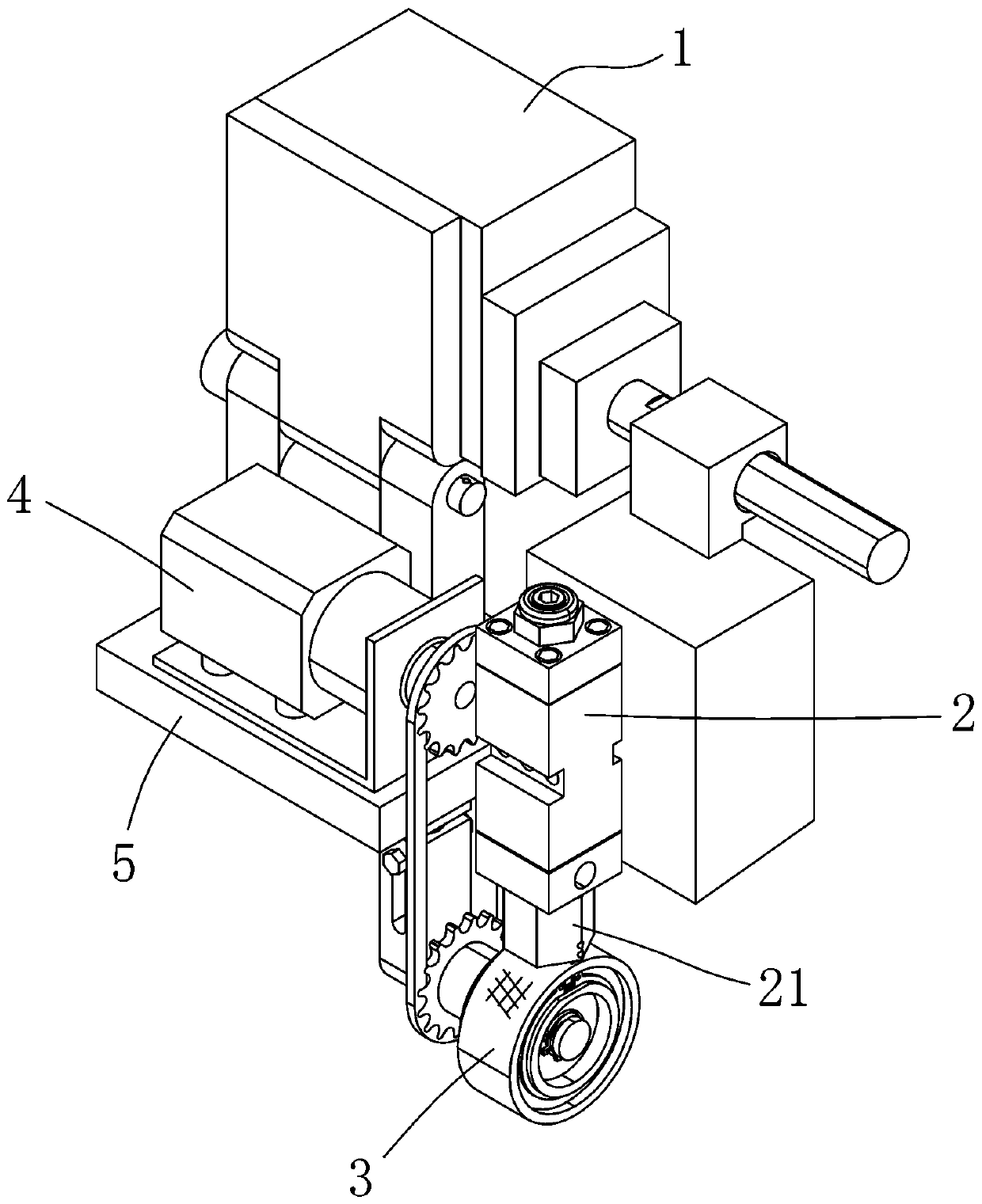 Shoe sole gluing device