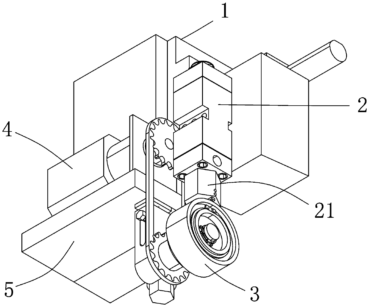 Shoe sole gluing device