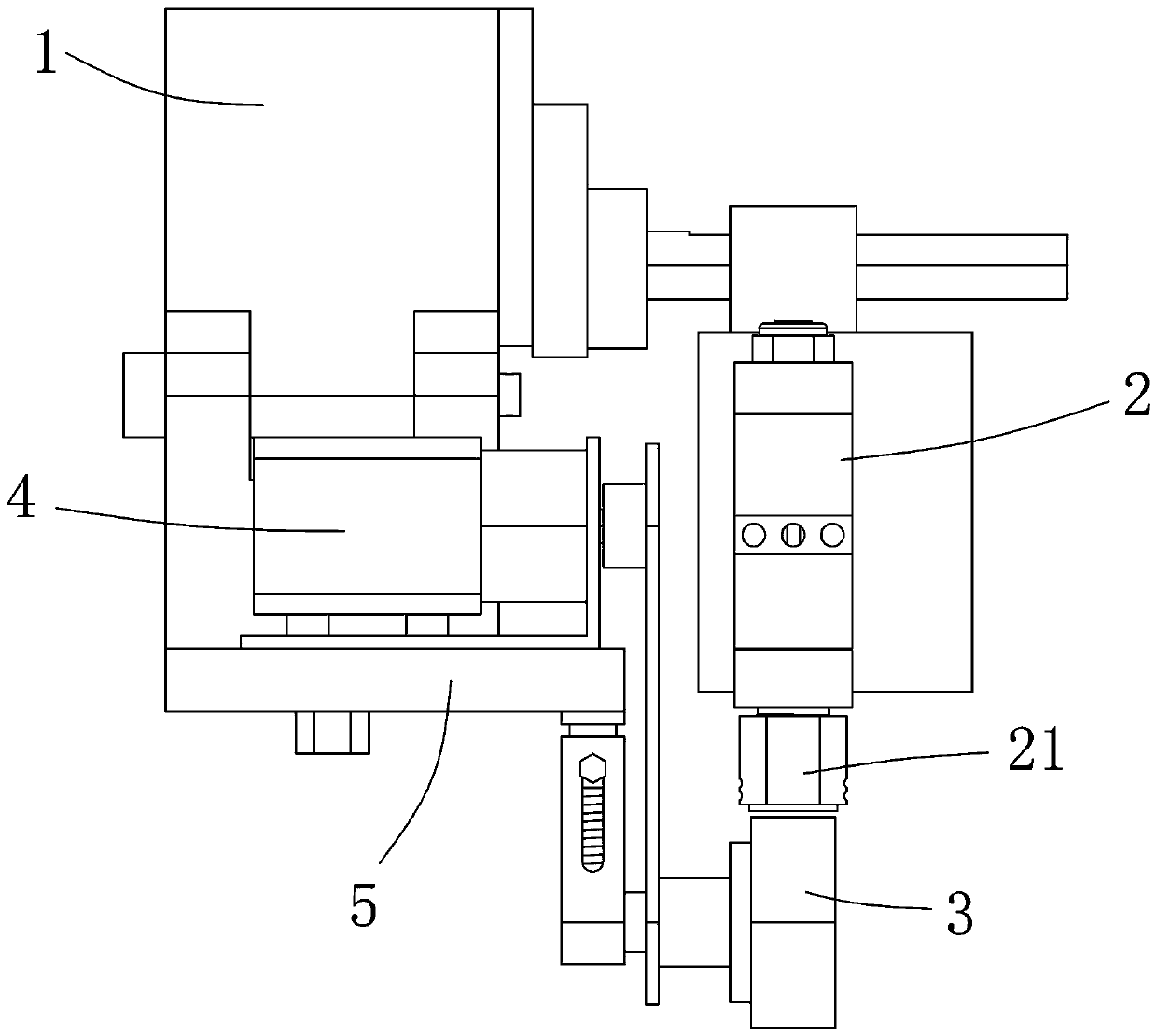 Shoe sole gluing device