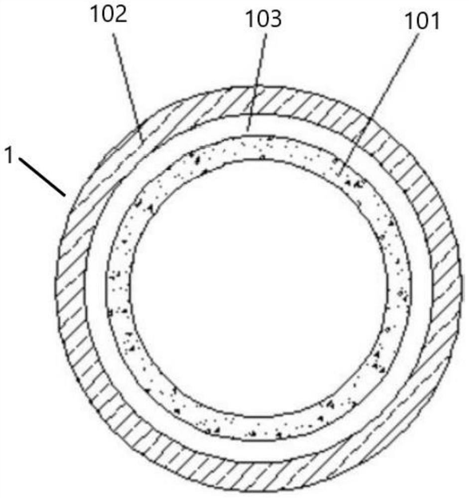 Protective sleeve with self-positioning function