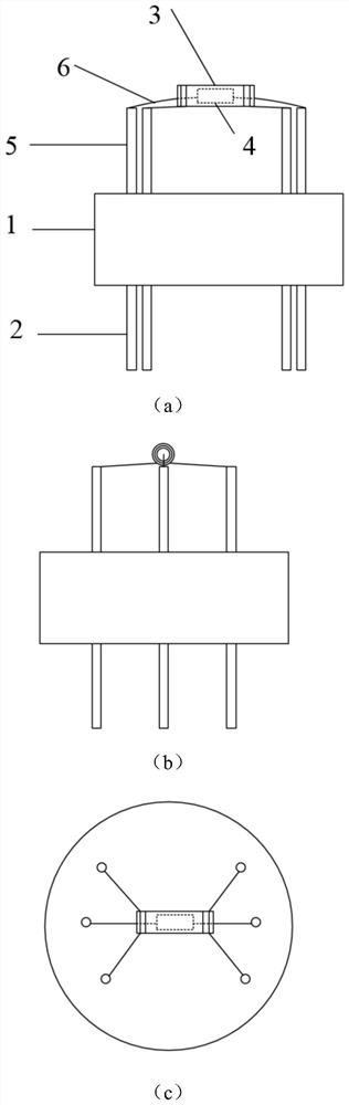 Nanometer gas sensor modeling method based on equivalent circuit