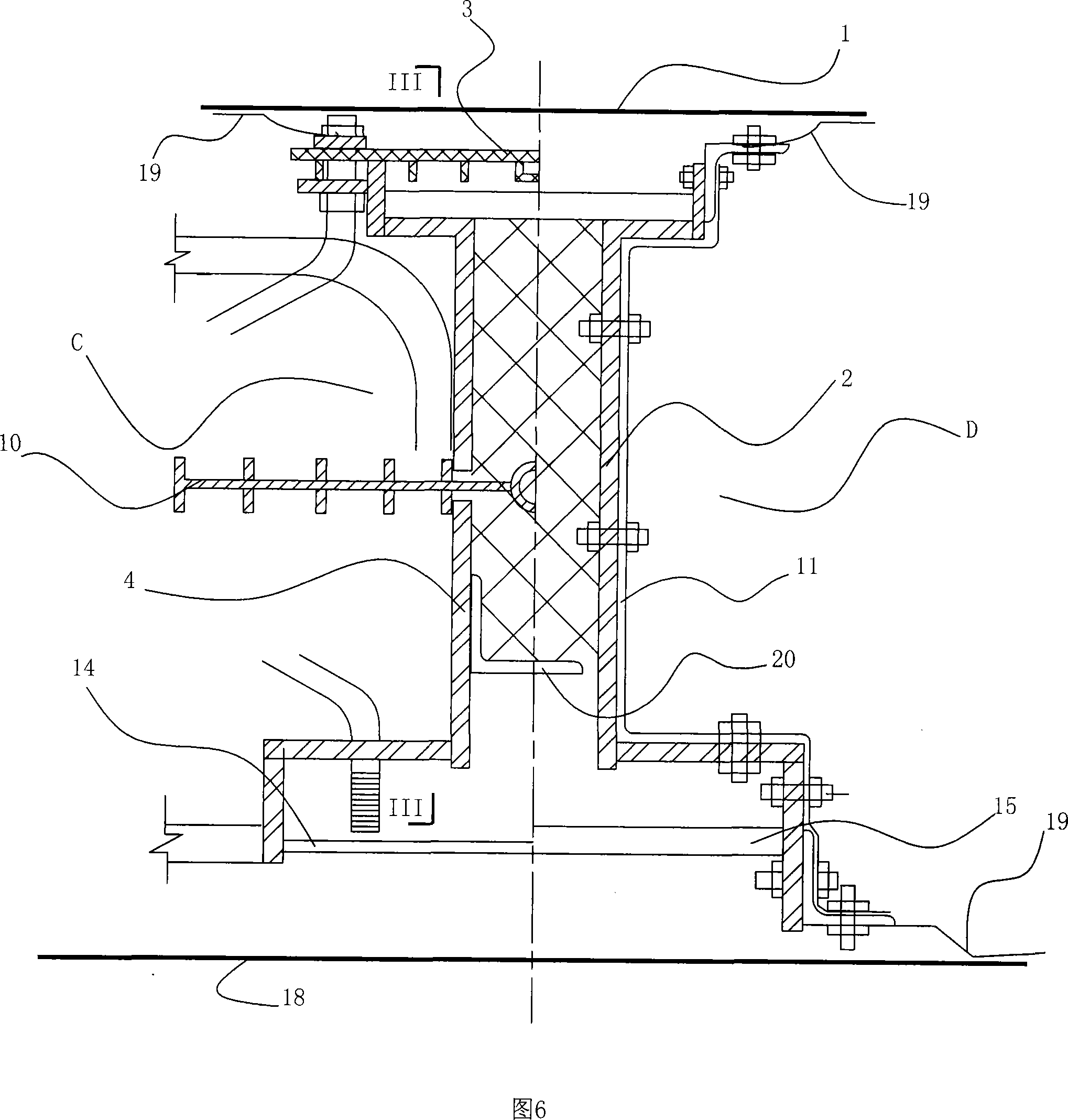 Design of settlement joint provided inside underground continuous wall and construction method thereof