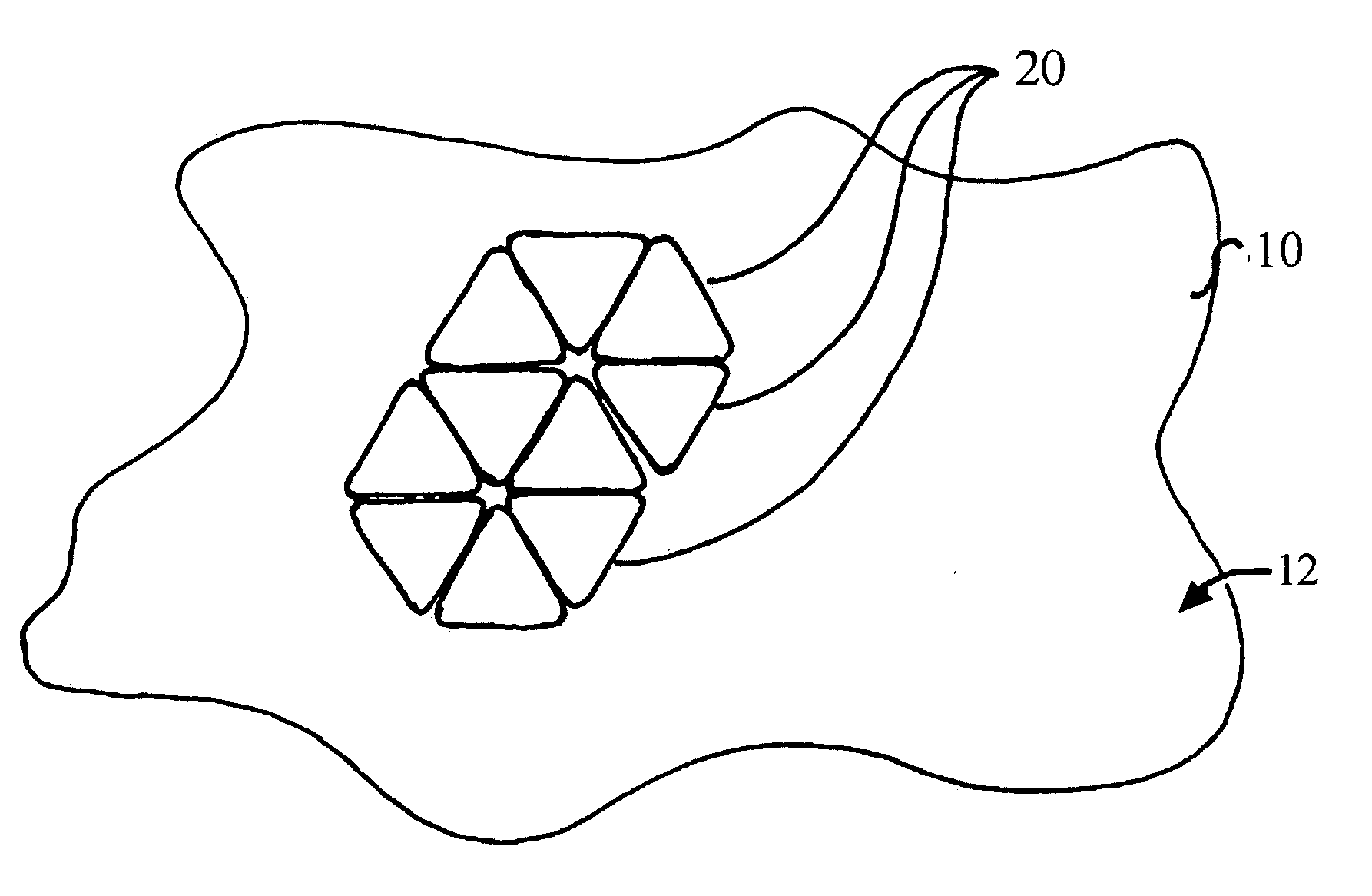 Apparatus and method for creating a floating cover