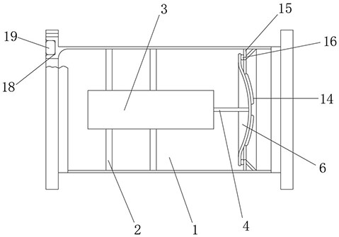 Magnetic check valve for range hood and bath heater