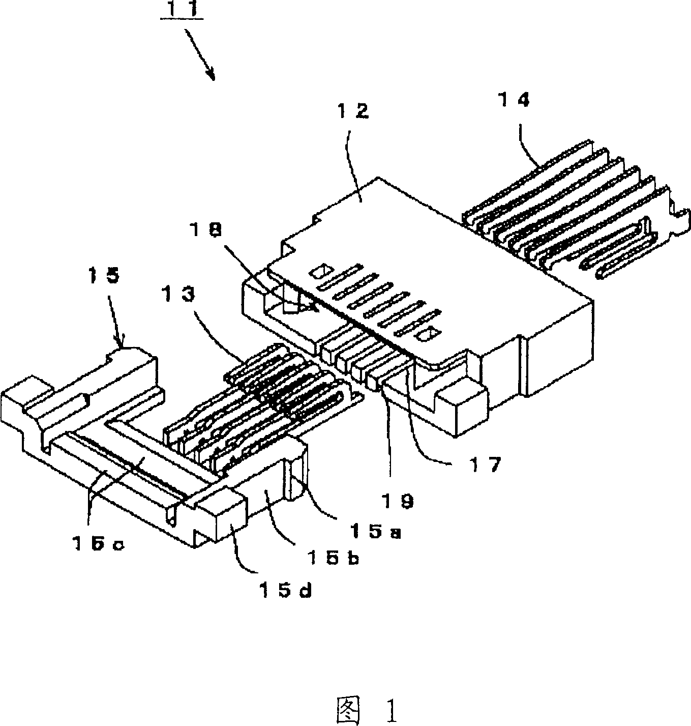 Connector for flexible placode