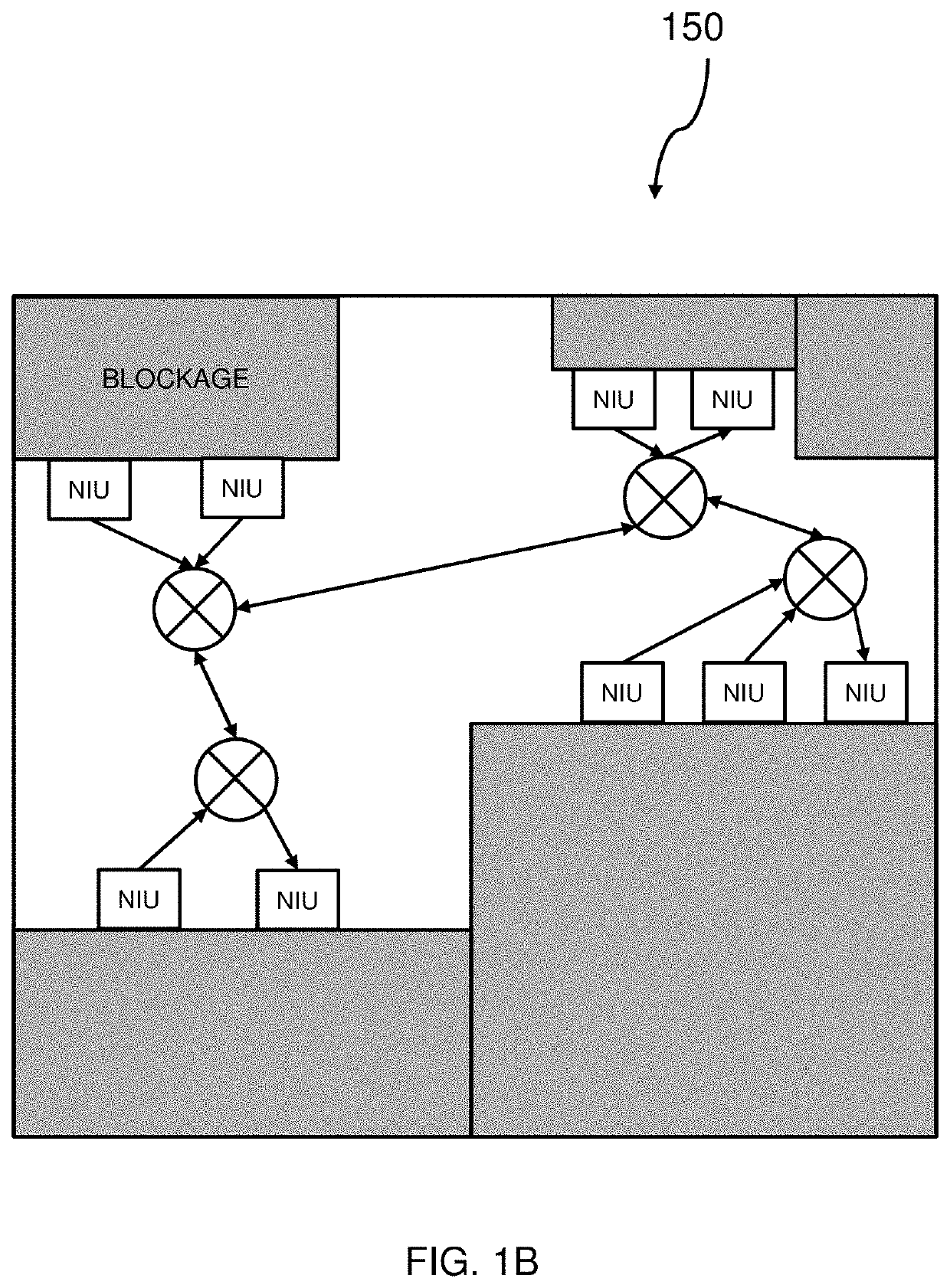 Physically aware topology synthesis of a network