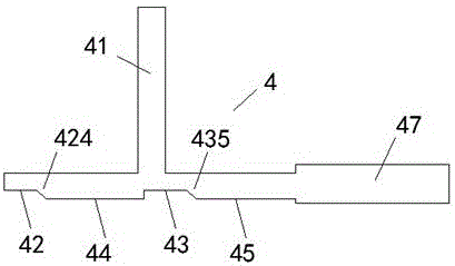 Loading device for test work piece and use method thereof