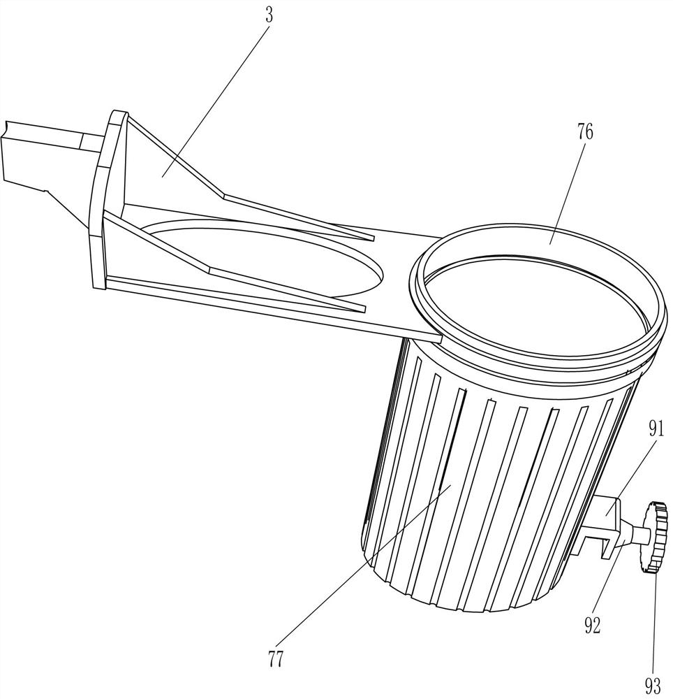 Self-propelled rock wall bee cake picker