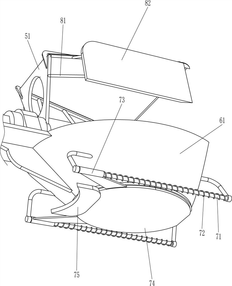 Self-propelled rock wall bee cake picker