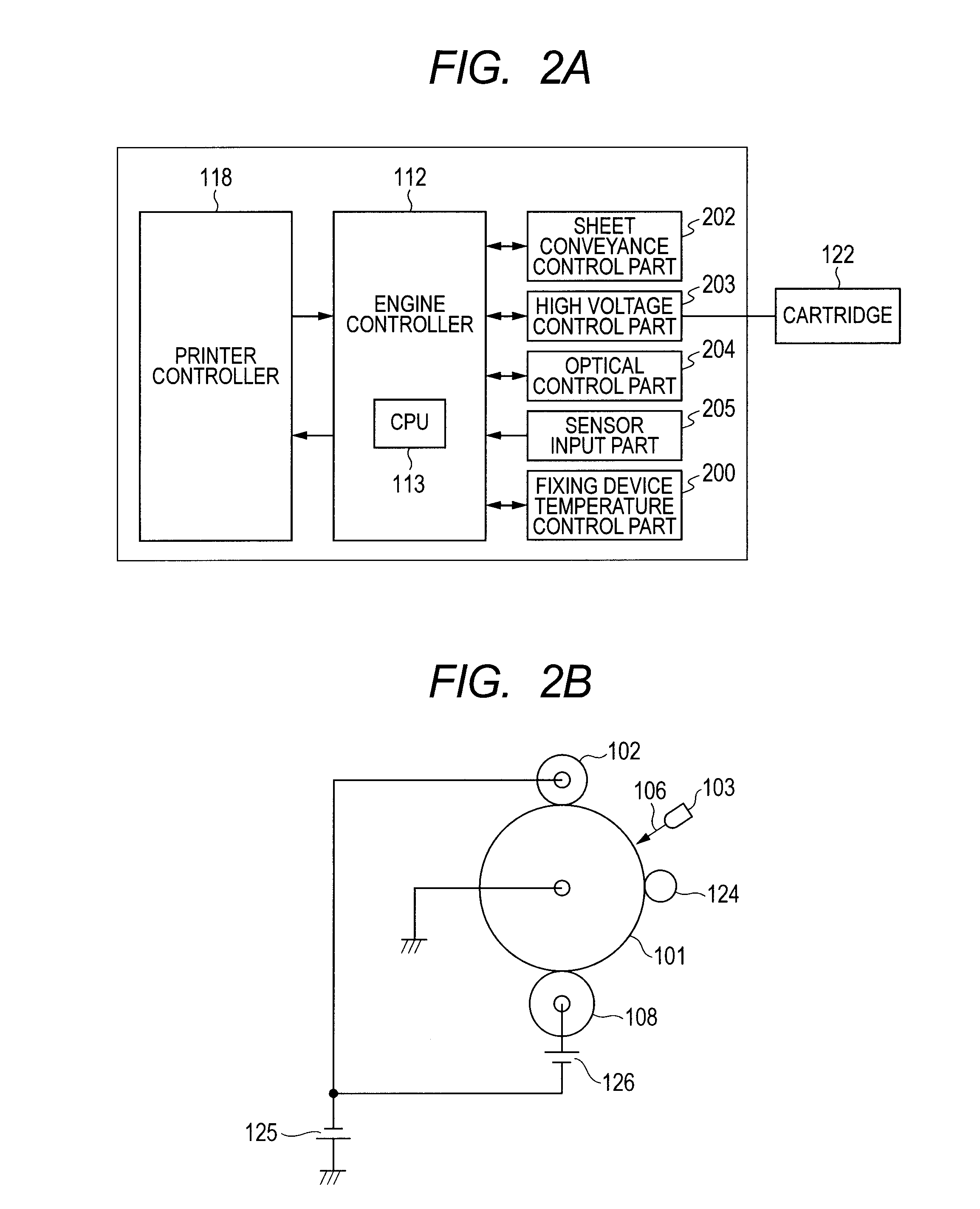 Image forming apparatus with power supply control