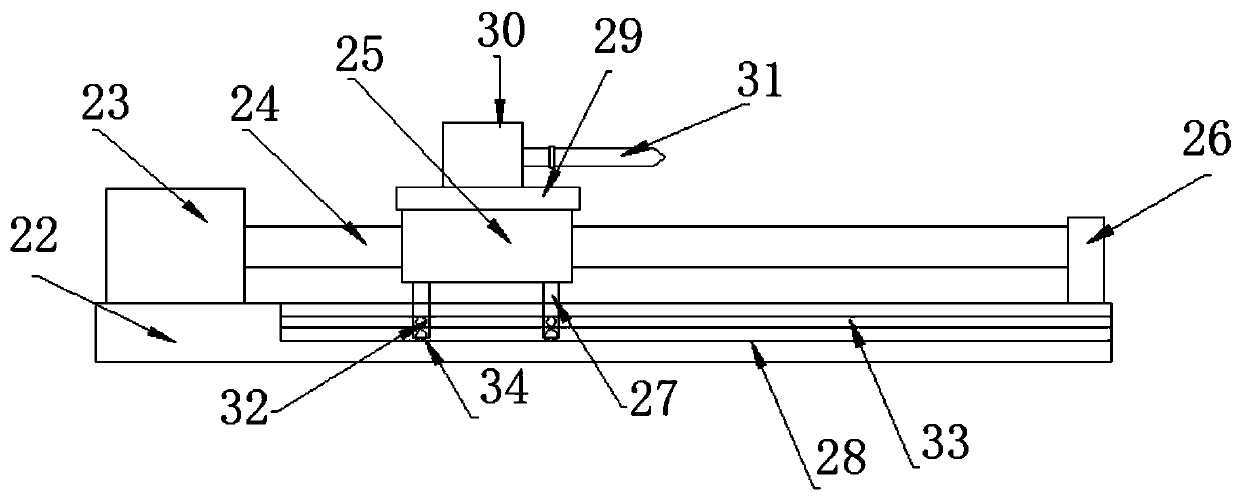 Positioning drilling equipment for civil engineering buildings