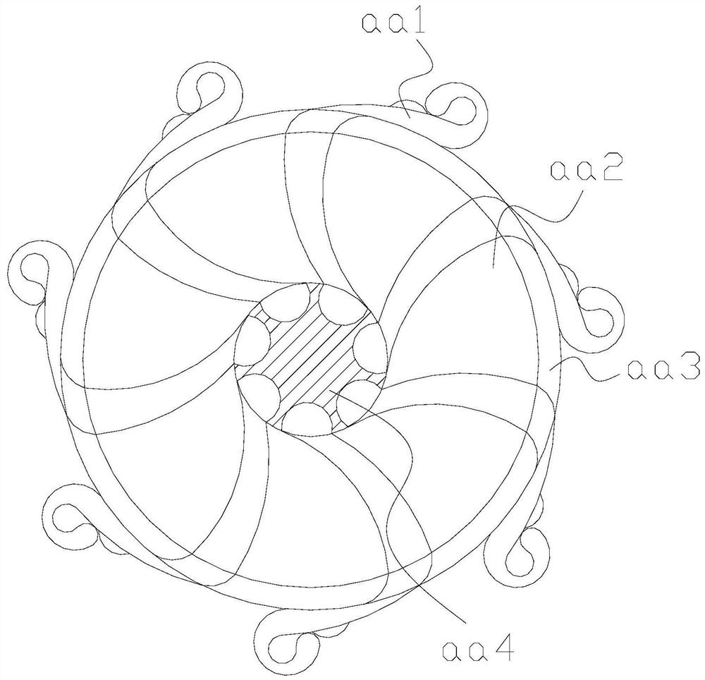 A chemical fiber spinning machine for textile processing