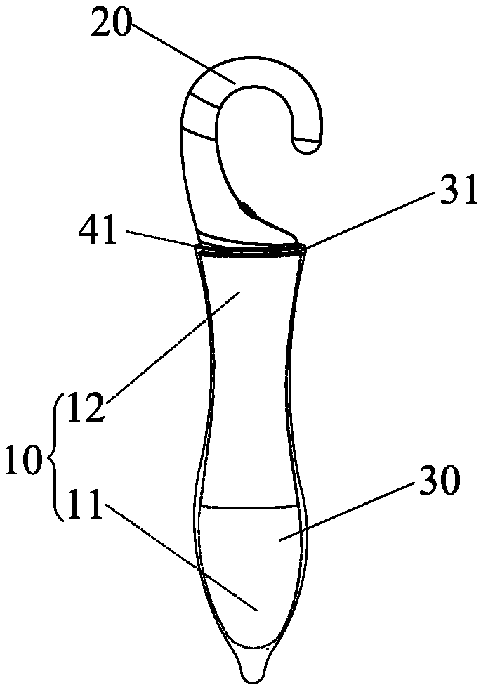 Massager for fixing protection sleeve