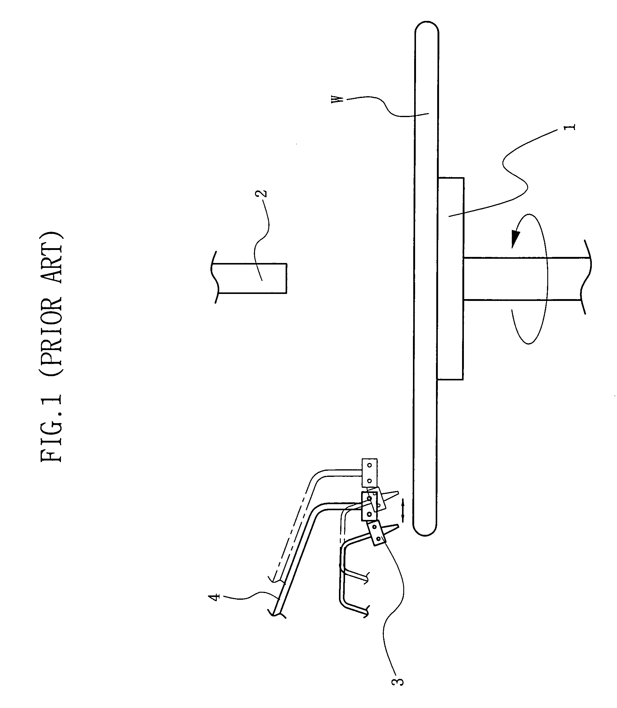 Nozzle apparatus for stripping edge bead of wafer