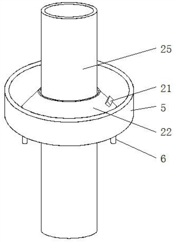 Oil extraction wellhead sealing device