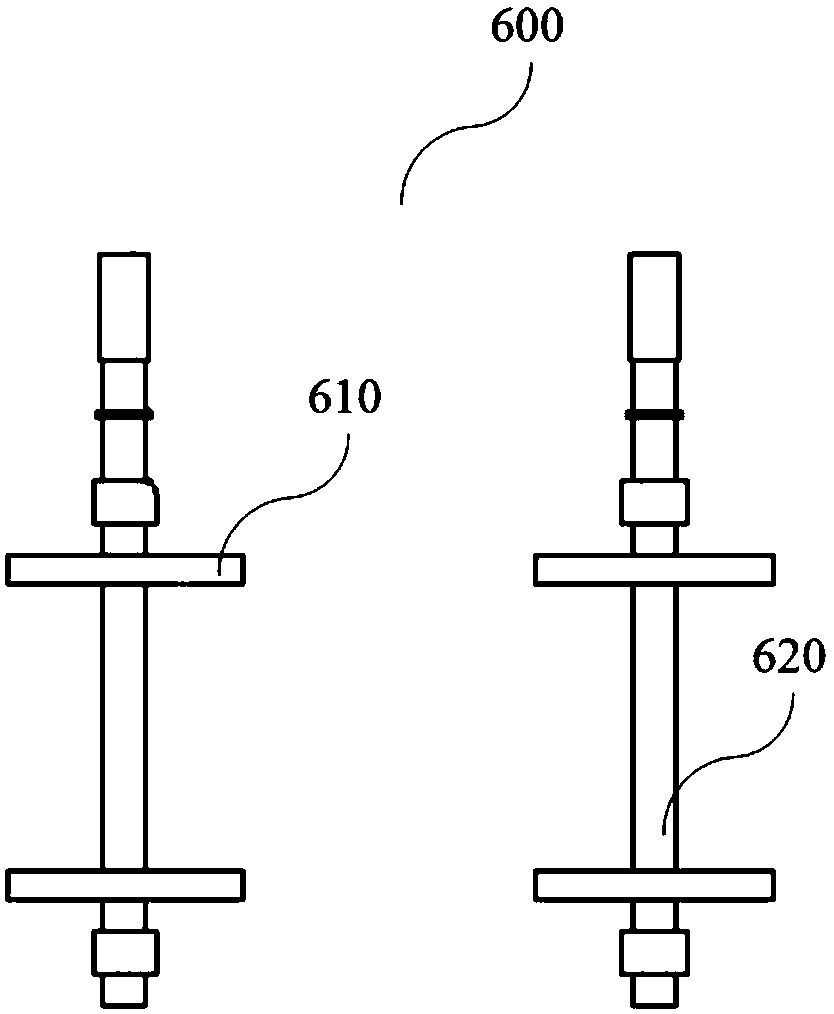 Railway vehicle bogie area ice and snow test device