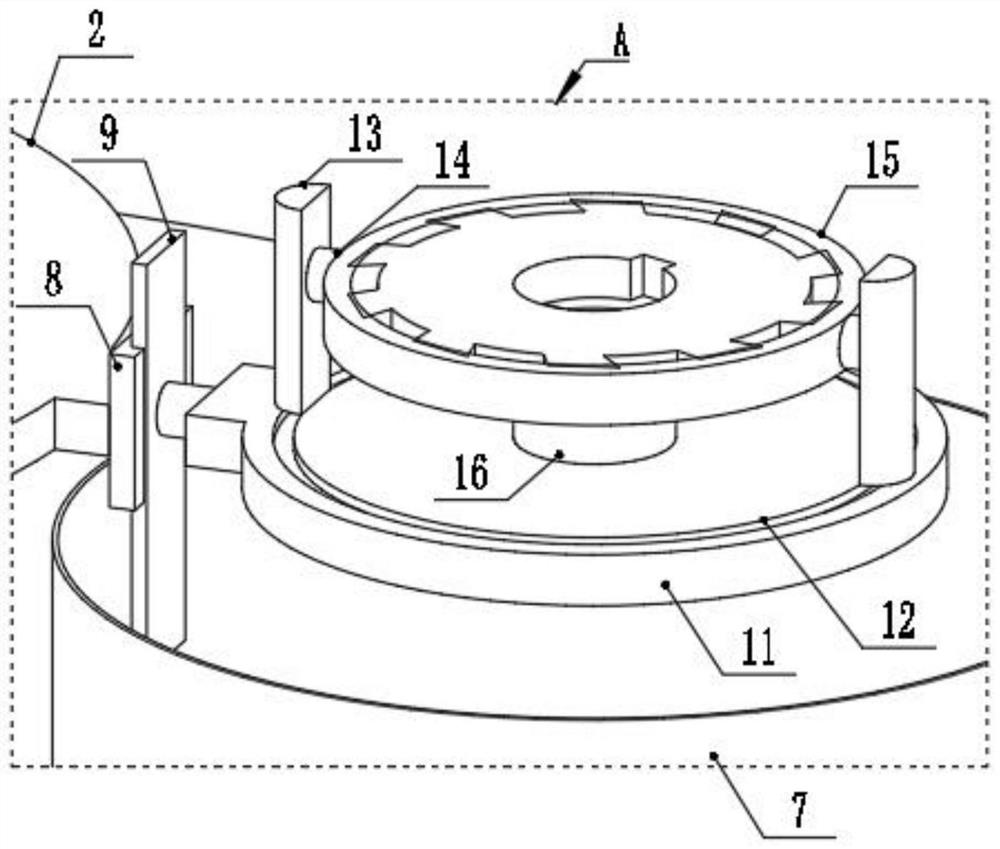 Cutter detection device for numerical control machining center based on big data