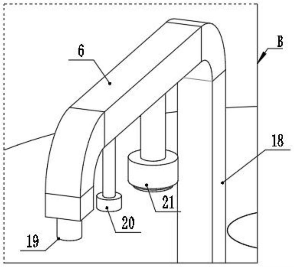 Cutter detection device for numerical control machining center based on big data