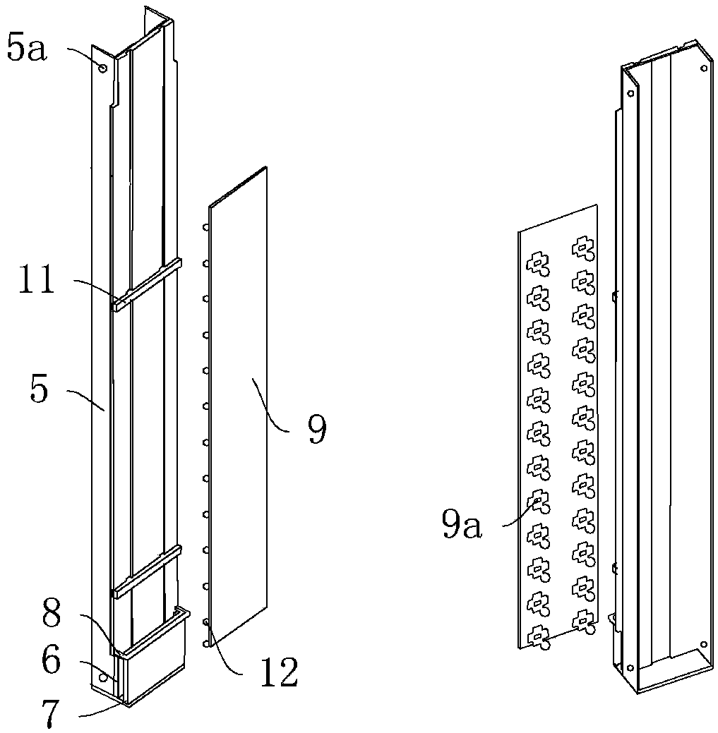 Two-dimensional rock and soil mechanics model test device and method