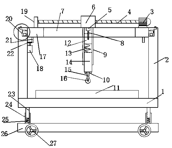 Adjustable leatherworking edge pressing device