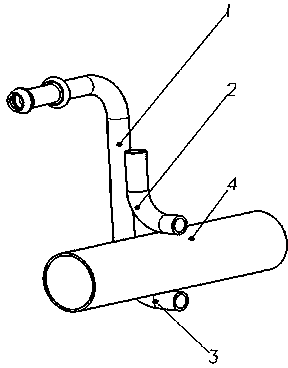 Suspending device for vehicle exhaust system