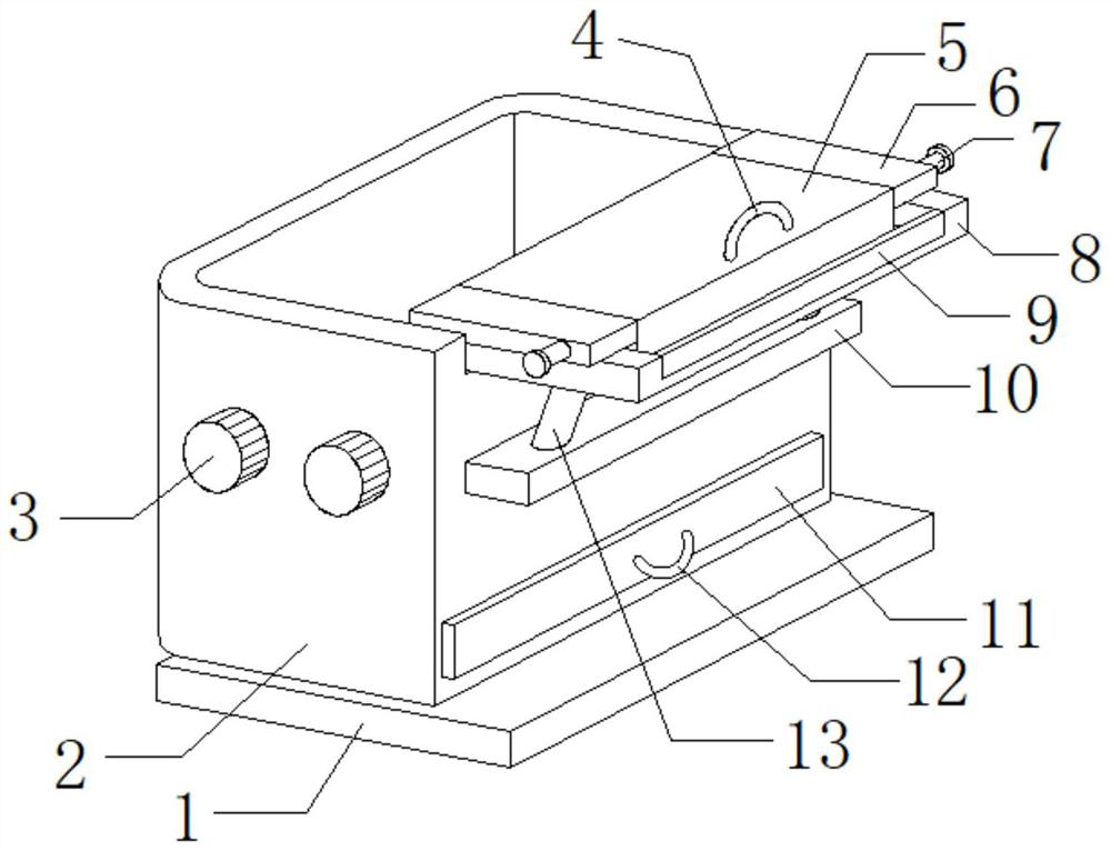 A crushing device for coal mine processing