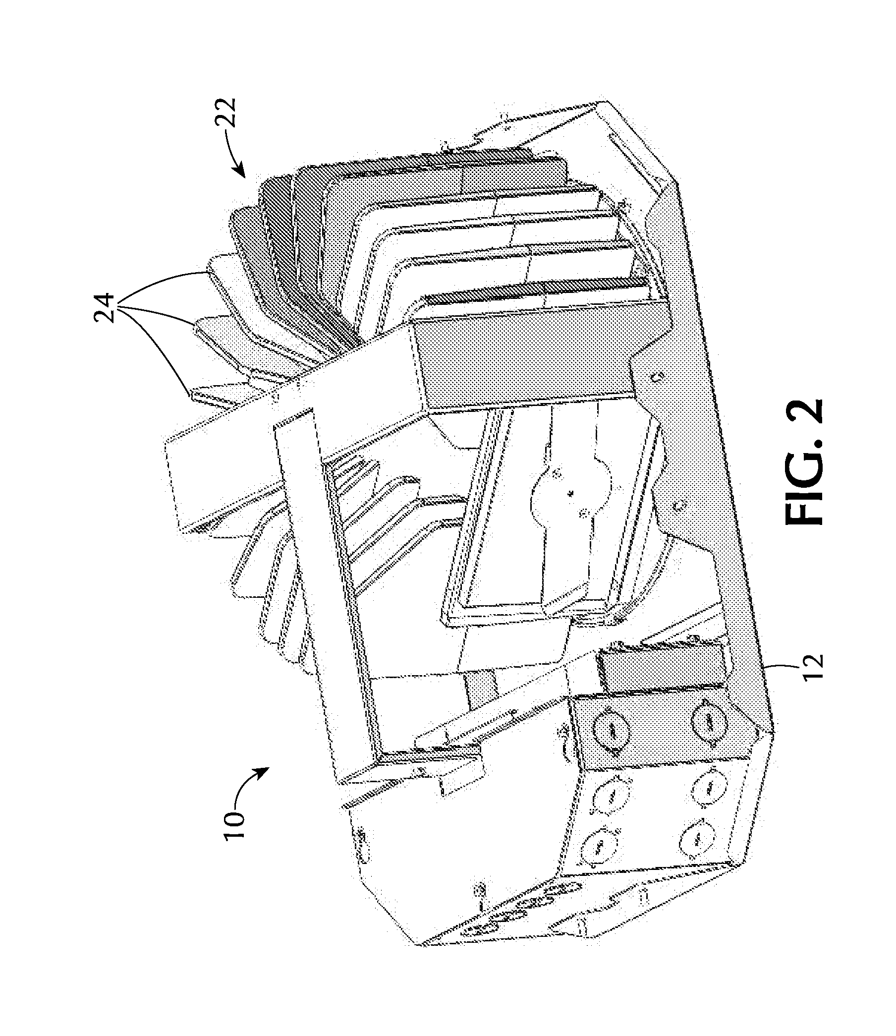 Light fixture with tilting light and fixed heat sink