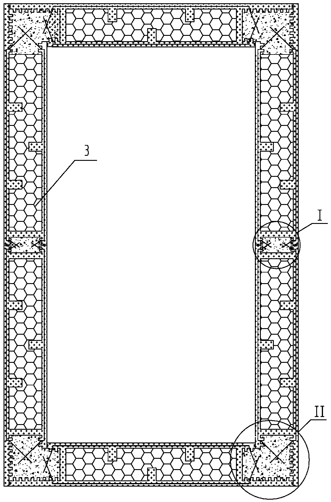 Fabricated building and construction method thereof