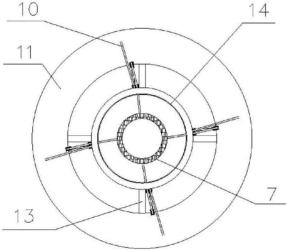 Safe sedimentation construction method of sand-free precipitation tube well