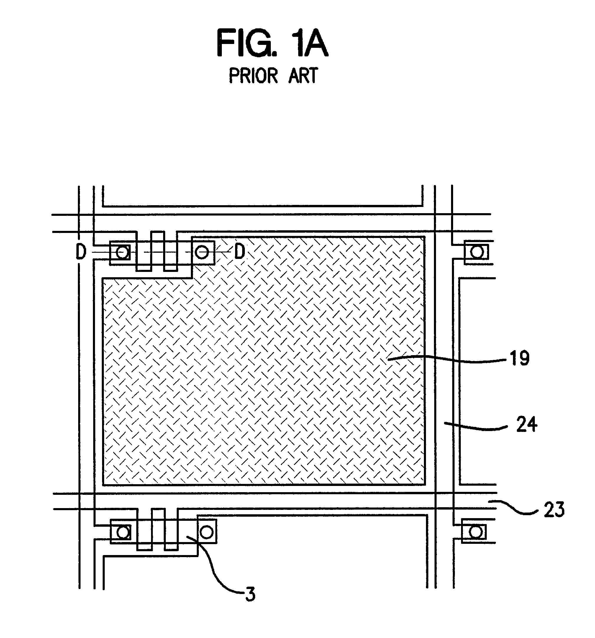 Active matrix organic EL display device and method of forming the same