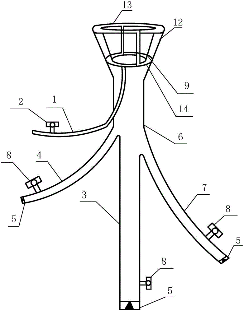 Fully-closed flexible connector for hysteroscope operation