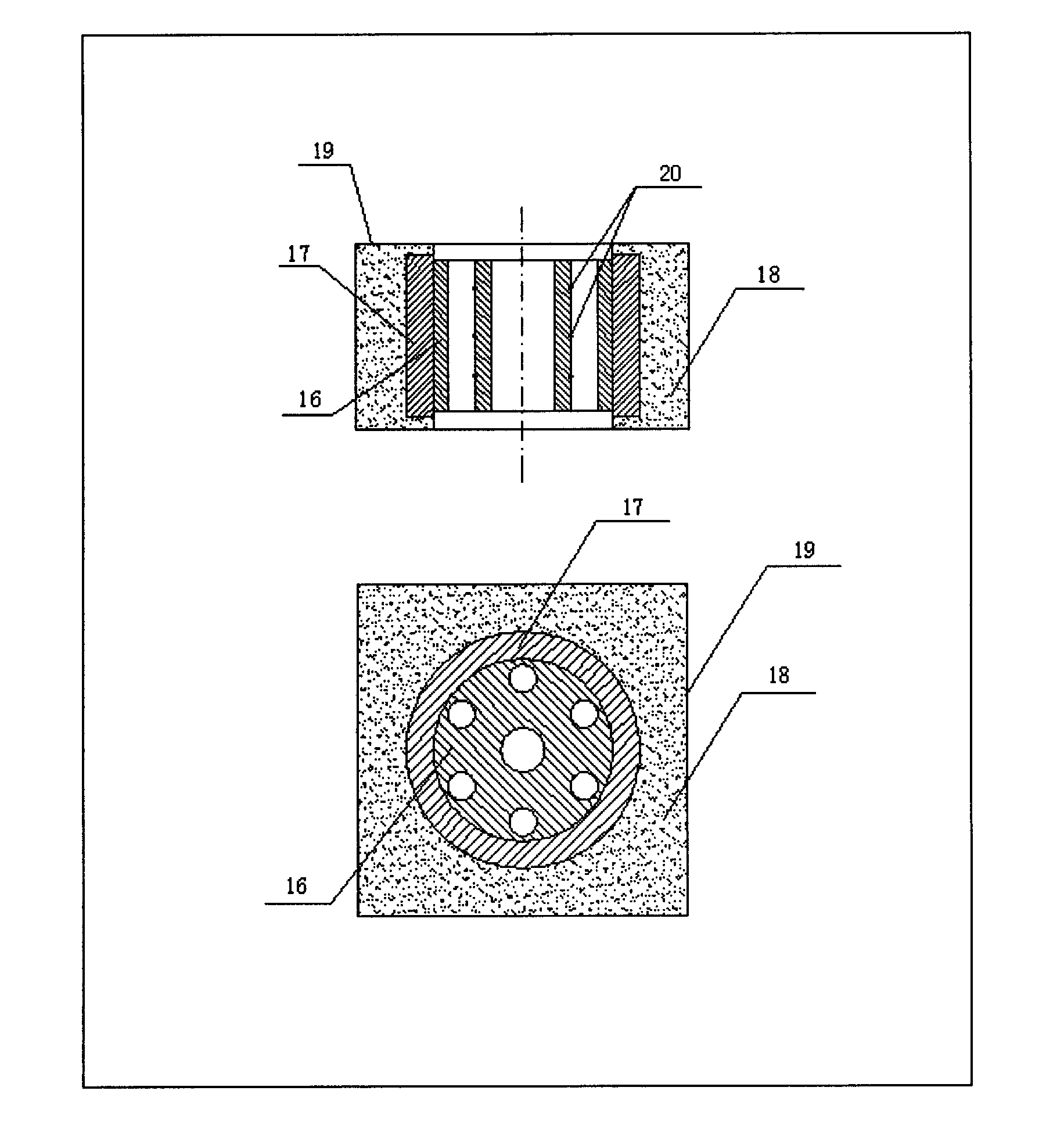 A multi-channel differential reaction device