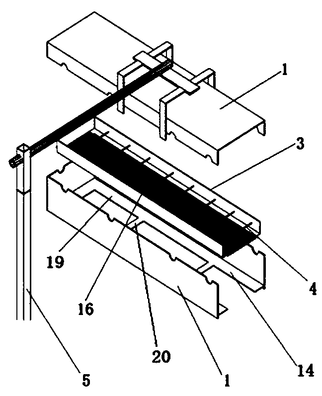 Back Du meridian moxibustion device