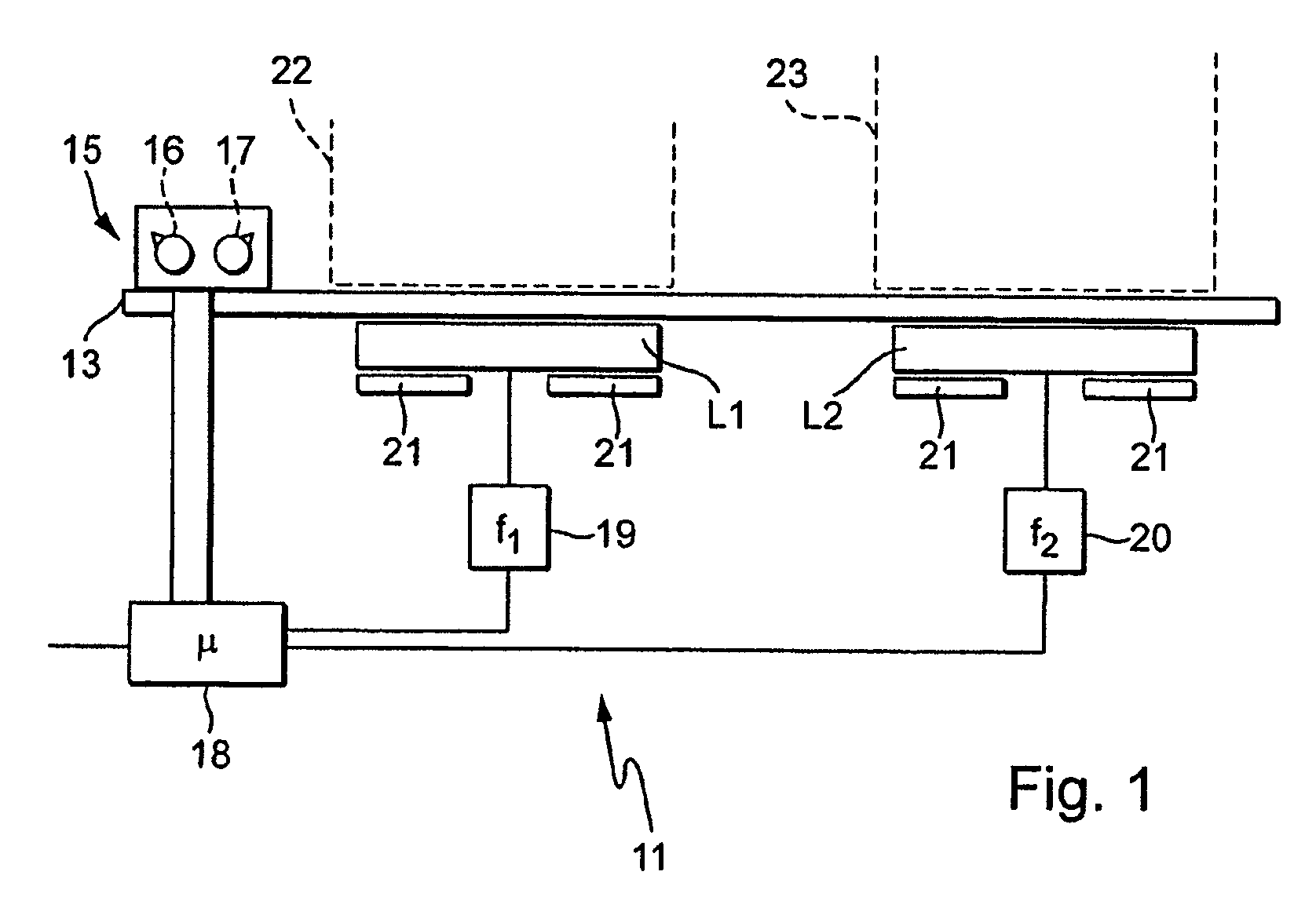 Method and arrangement for supplying power to several induction coils in an induction apparatus