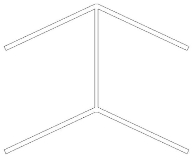 Special-shaped H-shaped steel beam suitable for pitched roof ridge and connecting joint and construction method of special-shaped H-shaped steel beam