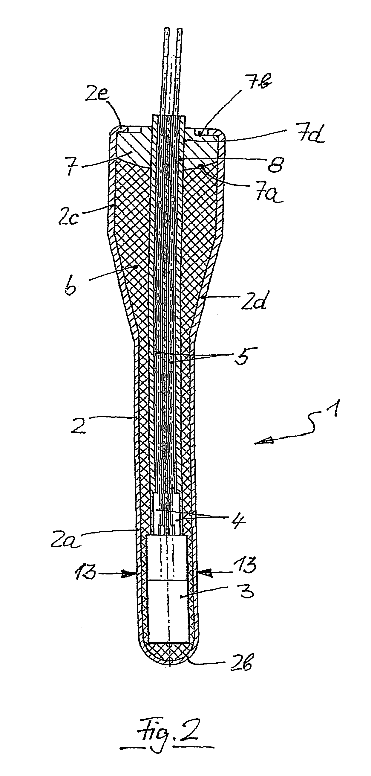 Temperature sensor for a resistance thermometer, in particular for use in the exhaust gas system of combustion engines