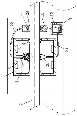 Winding device for cable manufacturing