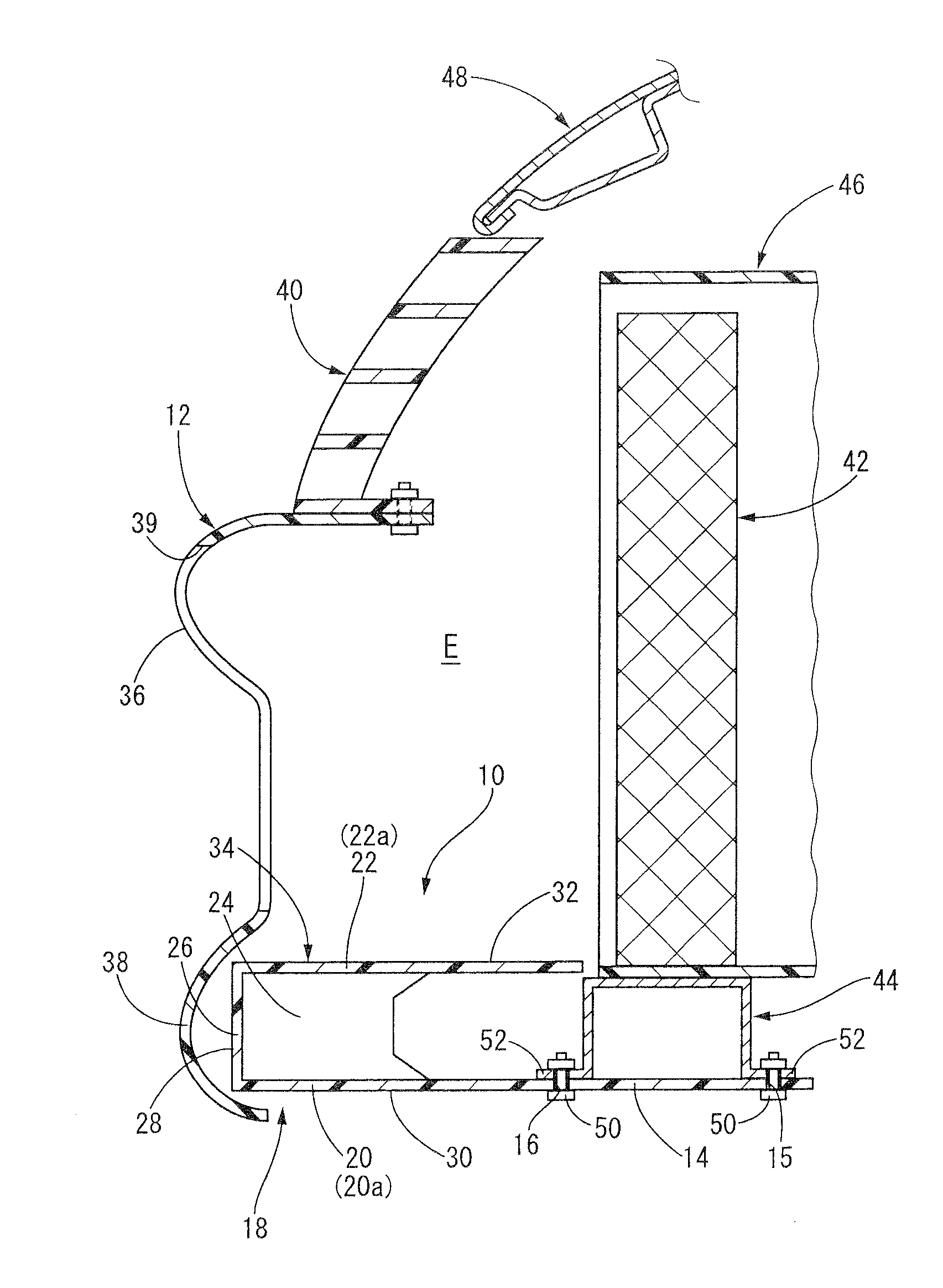Pedestrian protection apparatus for vehicle