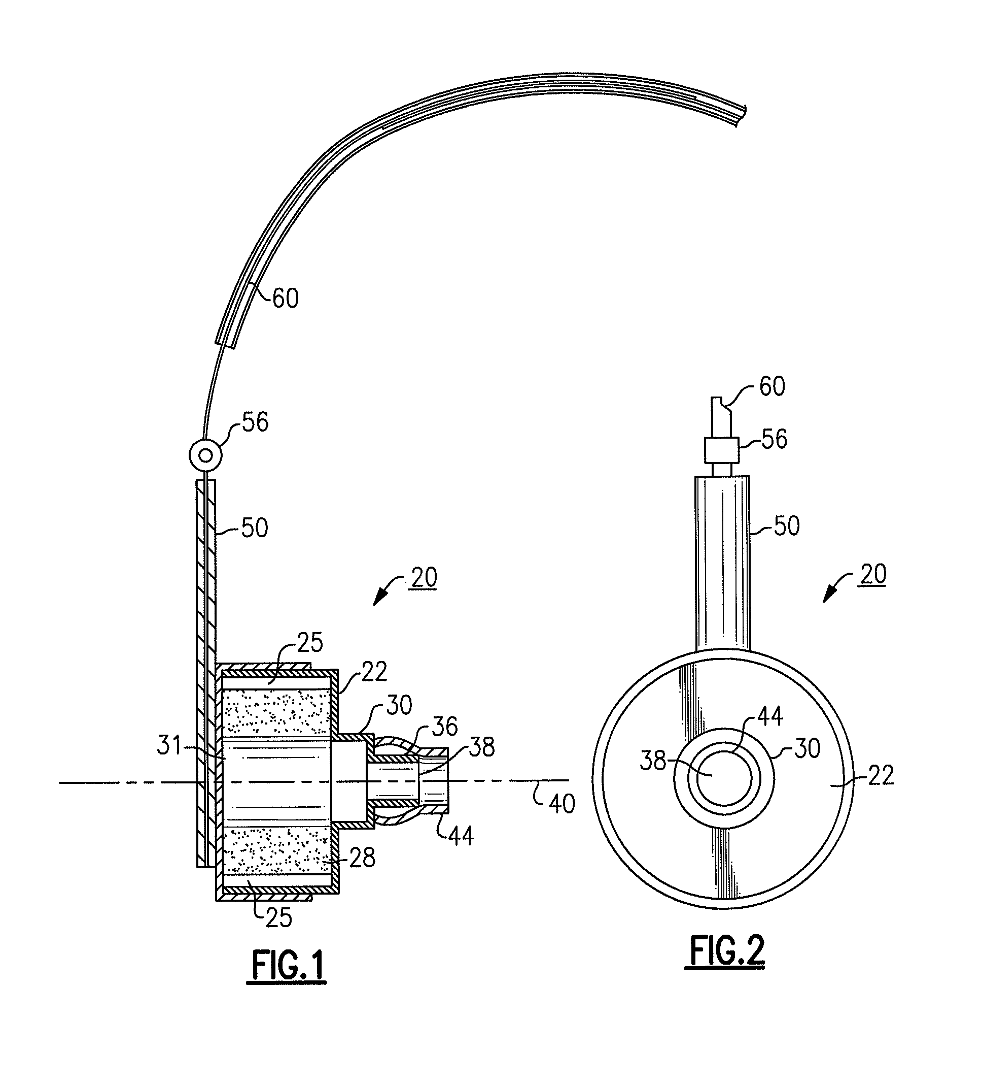 Semi-insert hearing protector having a helmholtz-type resonator
