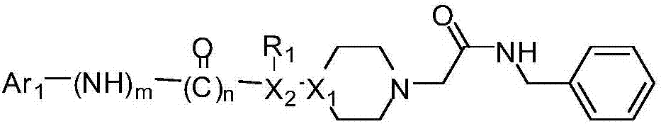 Acetylbenzylamine piperazine derivatives and their application as neuroprotective agents