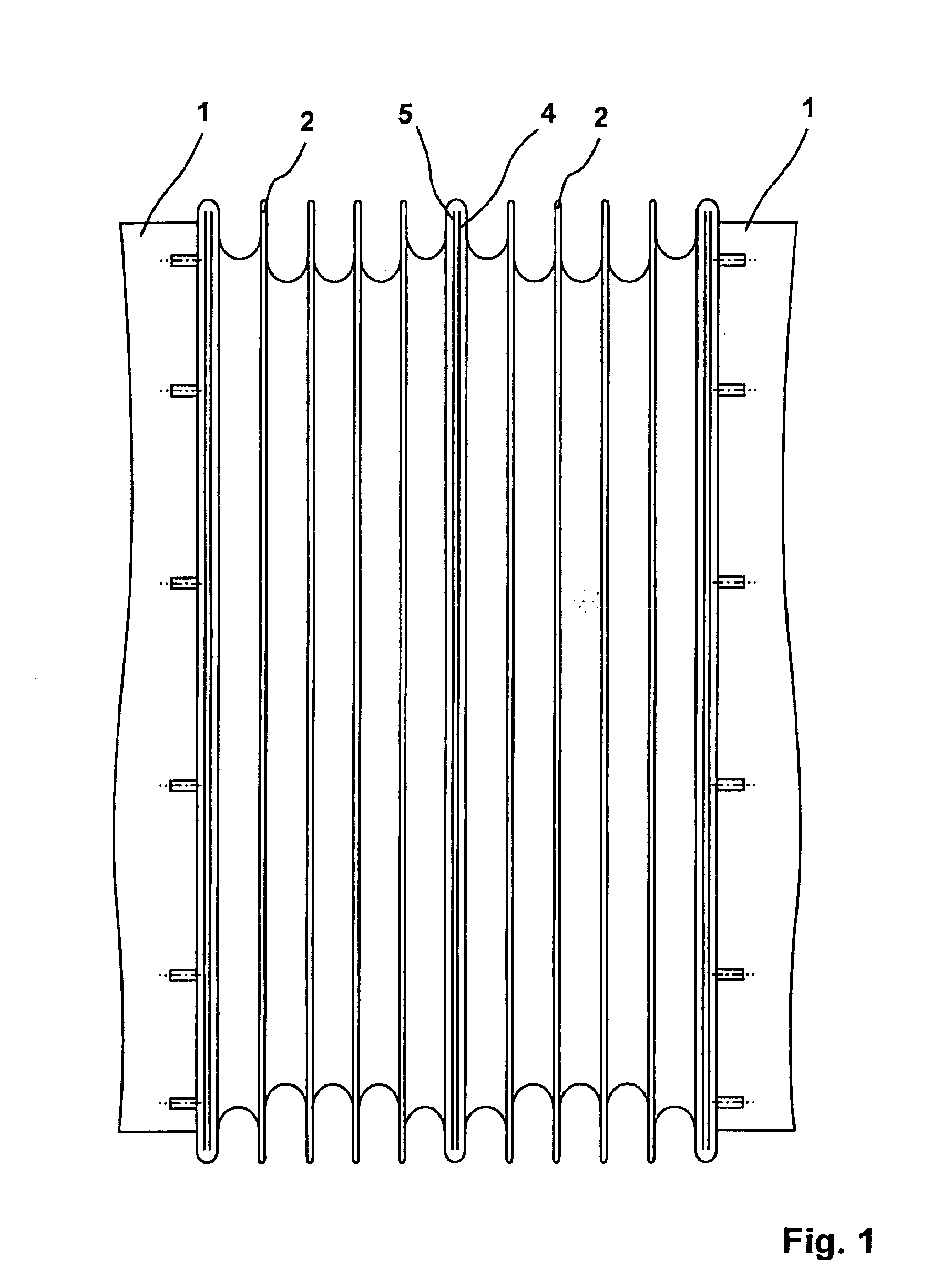 Two coupled vehicles such as railbound vehicles or articulated busses, with a connection with at least one bellows as well as one coupling device, comprising two coupling elements