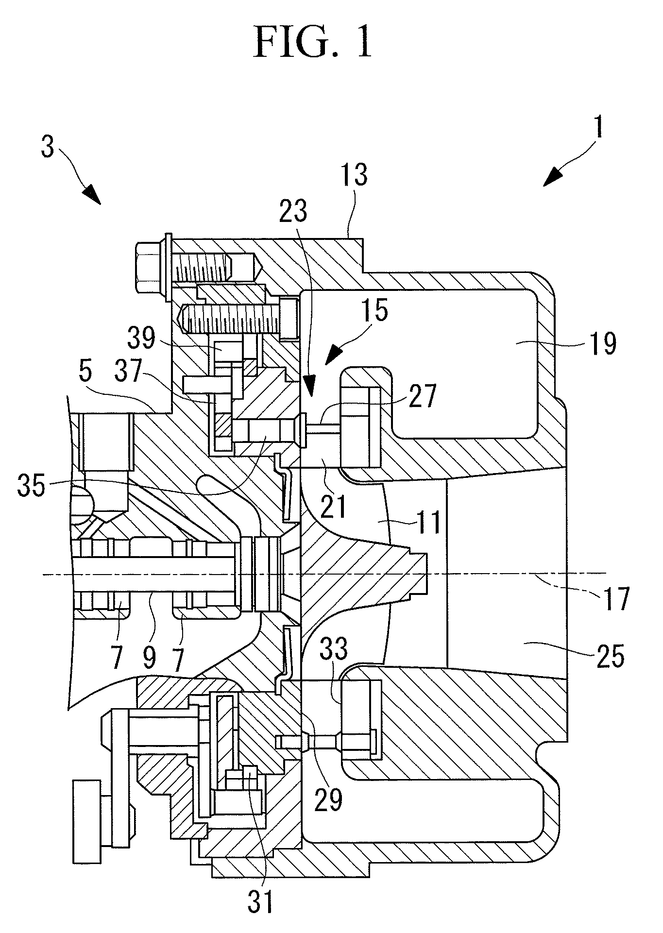 Variable geometry turbine