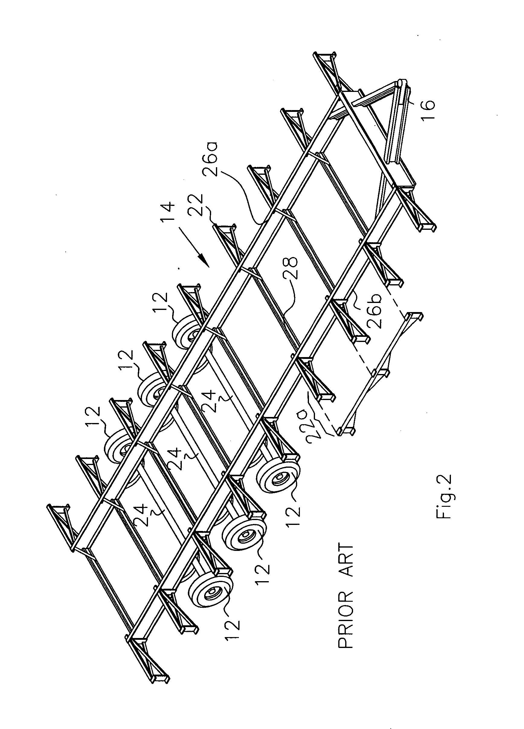 Portable axle and tire assembly