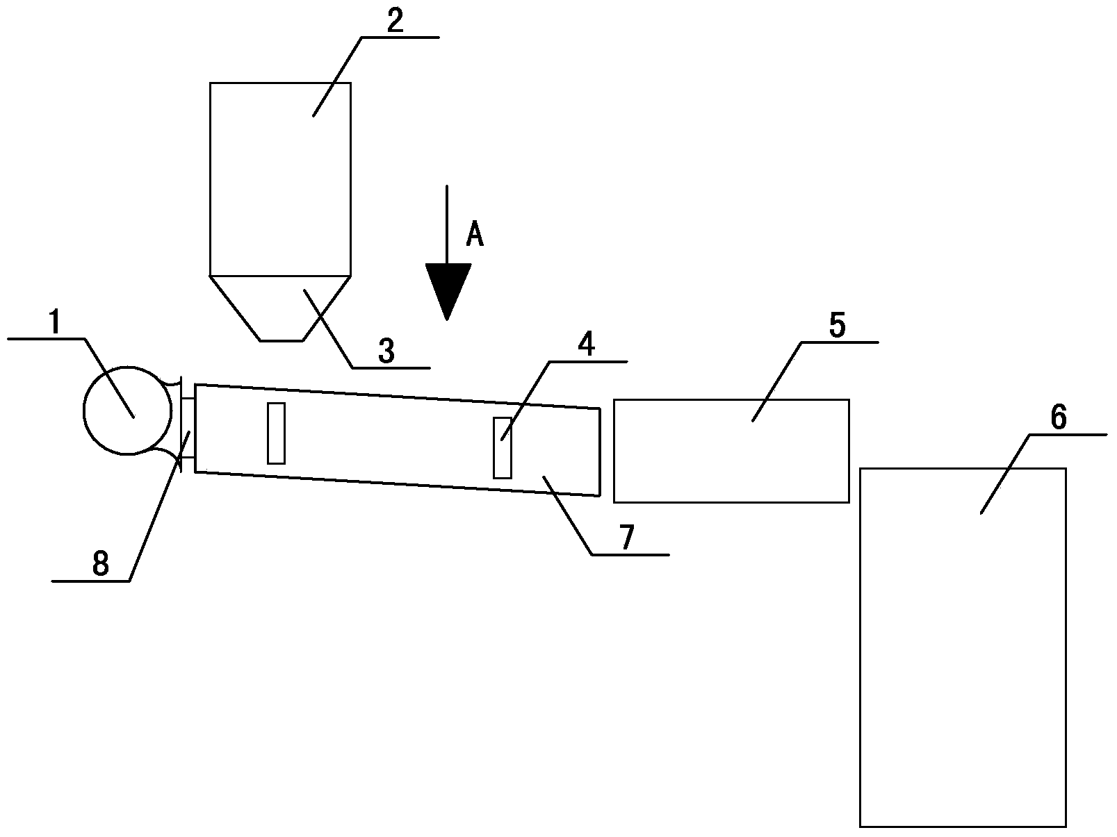 Suspended vibratory feeding system