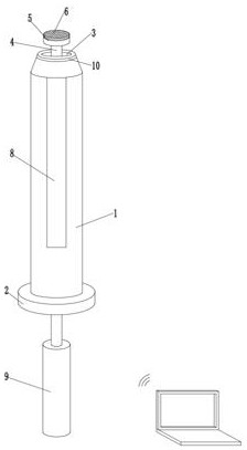 Obstetric noninvasive membrane rupturing device