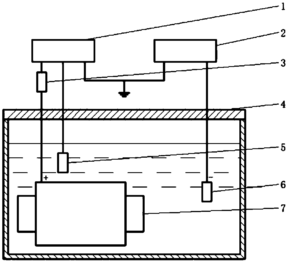 Electrochemical rapid hydrogen diffusion method for large forgings