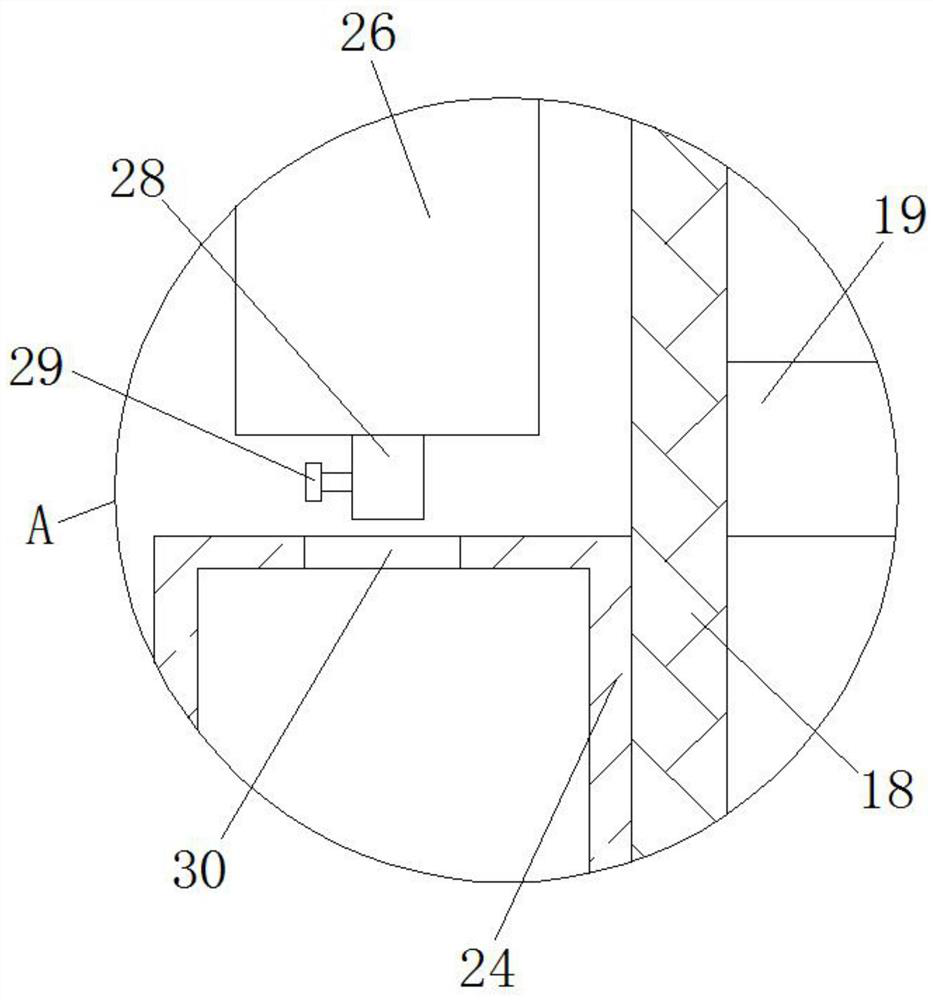 Ink printing, drying and cooling device for tempered glass